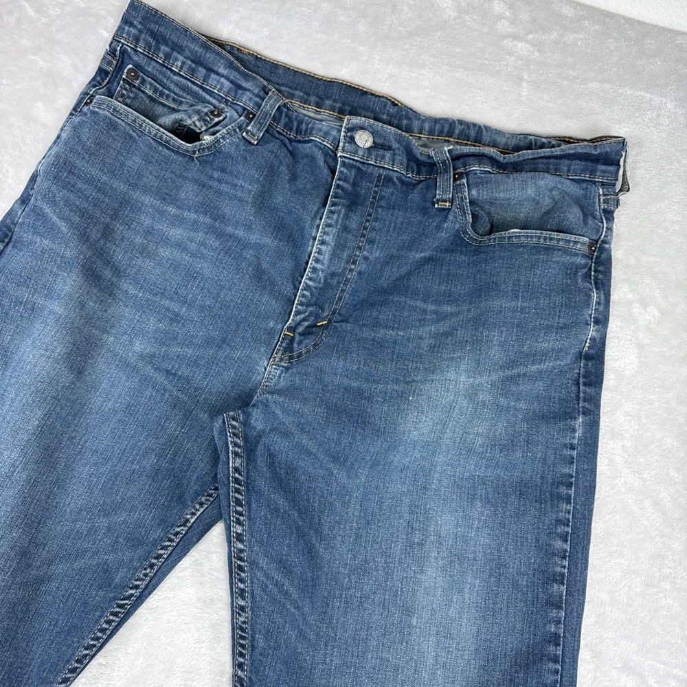 Levi's 502 Regular Taper Jeans Denim Jeans Mens size 38X32 Stretch